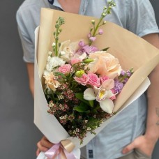 Mathiola & Rose Bouquet "EDEM" - Large